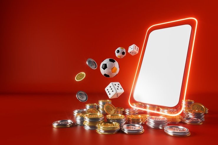 Tampilan layar permainan slot dalam mode demo dengan saldo kredit virtual